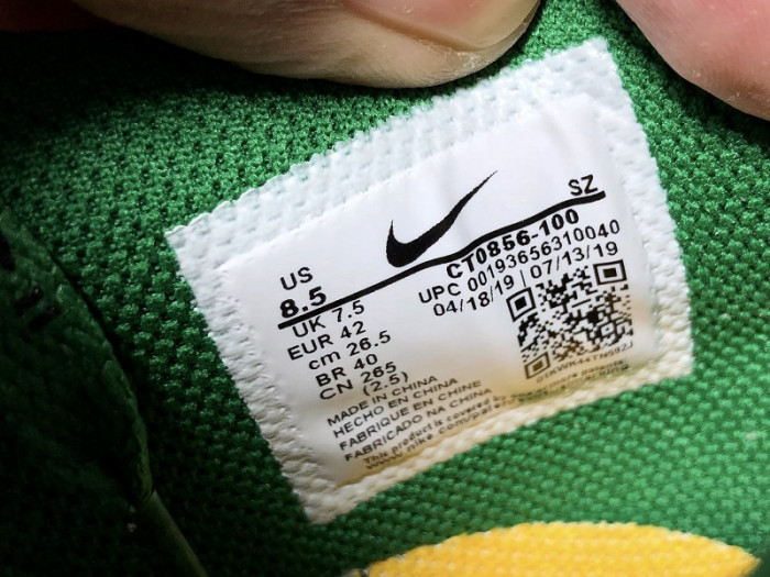 nike dunk low o-w pine green ct0856-100