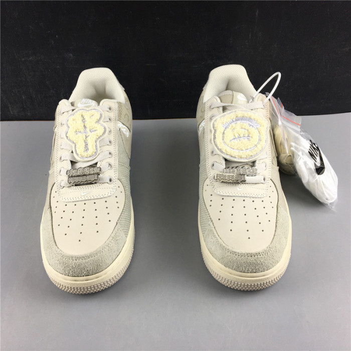 nike air force 1 x travis scott white grey cn2405-902