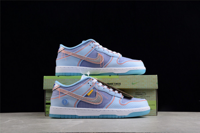 nike dunk low union passport pack argon dj9649-400