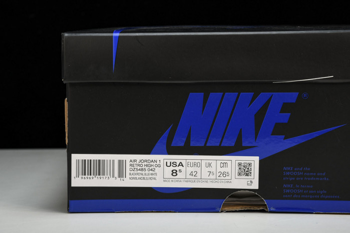 jordan 1 retro high og royal reimagined dz5485-042