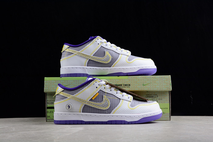 nike dunk low union passport pack court purple dj9649-500