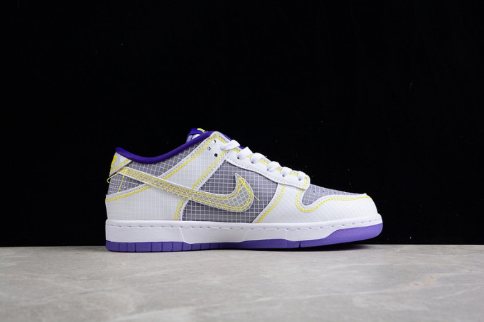 nike dunk low union passport pack court purple dj9649-500