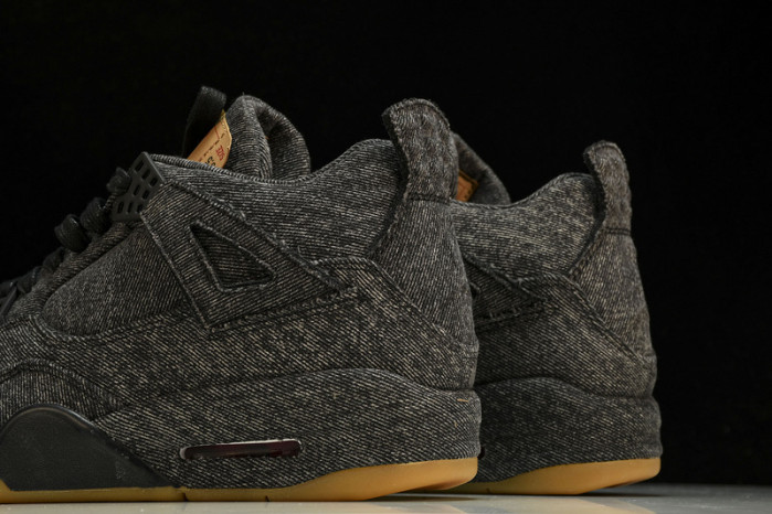 air jordan 4 retro L*v*s nrg L*v*s - black denim ao2571-001