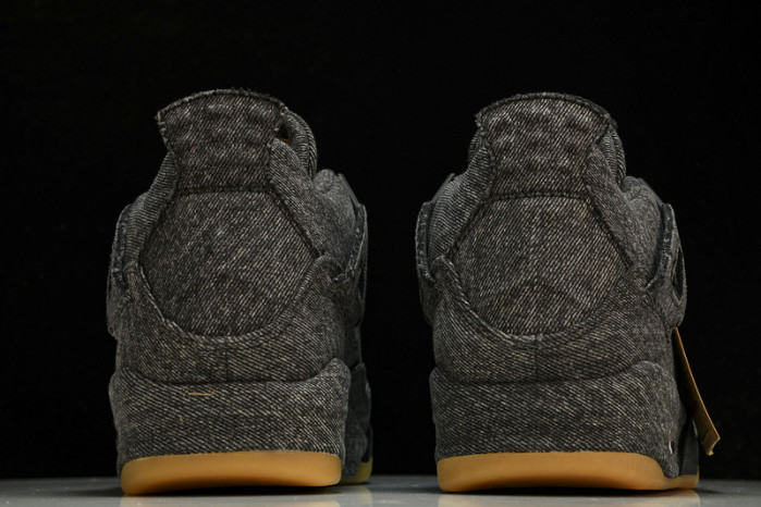 air jordan 4 retro L*v*s nrg L*v*s - black denim ao2571-001