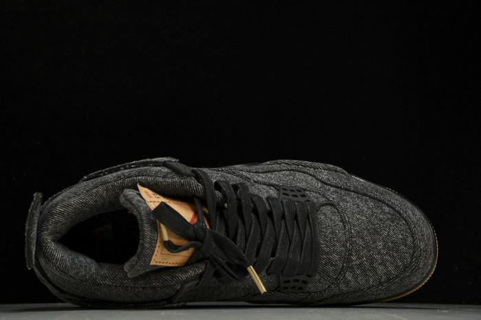 air jordan 4 retro L*v*s nrg L*v*s - black denim ao2571-001