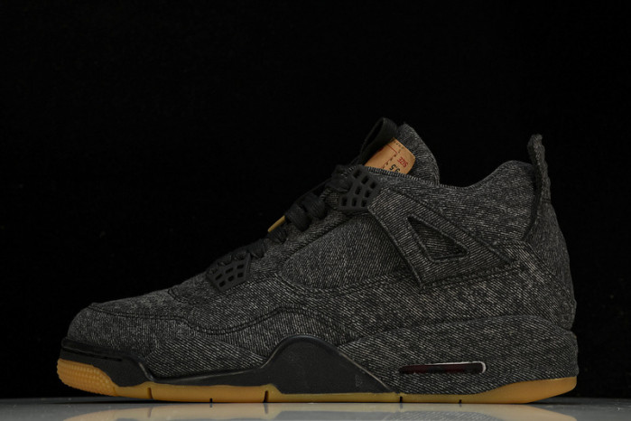 air jordan 4 retro L*v*s nrg L*v*s - black denim ao2571-001