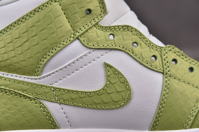 jordan 1 mid green python (w) dv2959-113