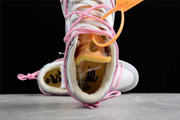 nike dunk low o-w lot 9 dm1602-109