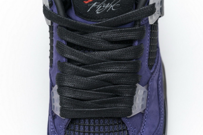 travis scott x air jordan 4 retro purple aj4-766302