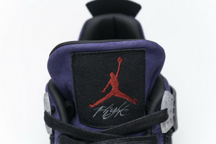 travis scott x air jordan 4 retro purple aj4-766302