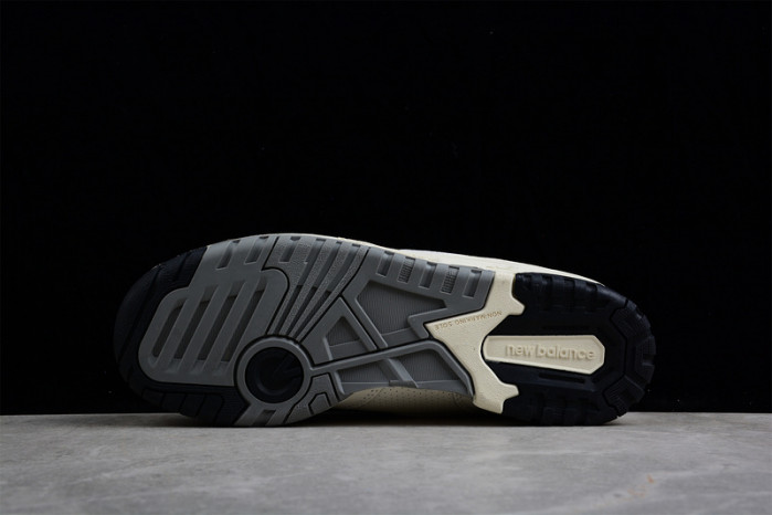 new balance 550 cream black bb550lwt