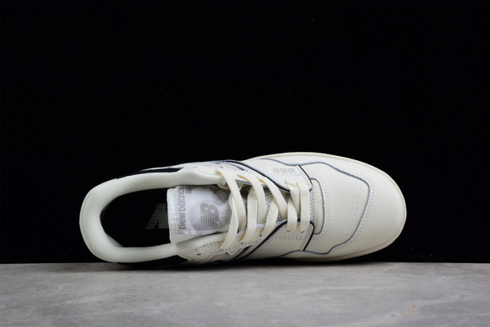 new balance 550 cream black bb550lwt