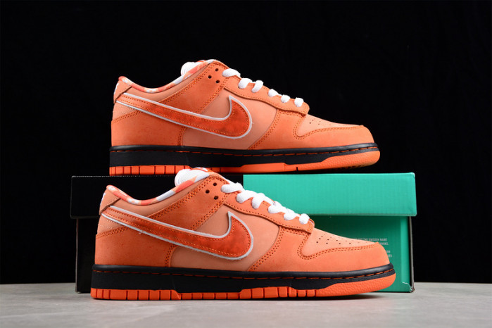 nike sb dunk low concepts orange lobster fd8776-800