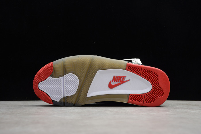 o-w x air jordan 4 “bred” cv9388-001