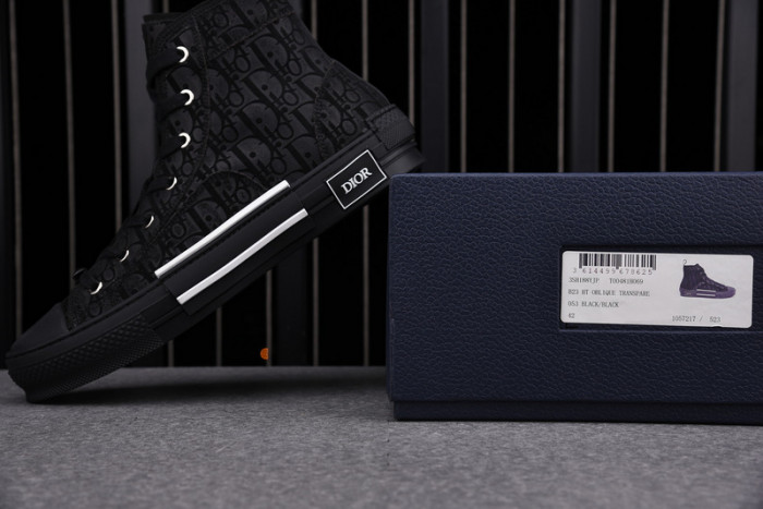 D*or b23 oblique high top sneaker