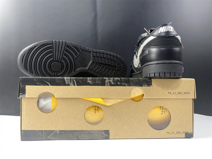 nike dunk low o-w lot 50 dm1602-001