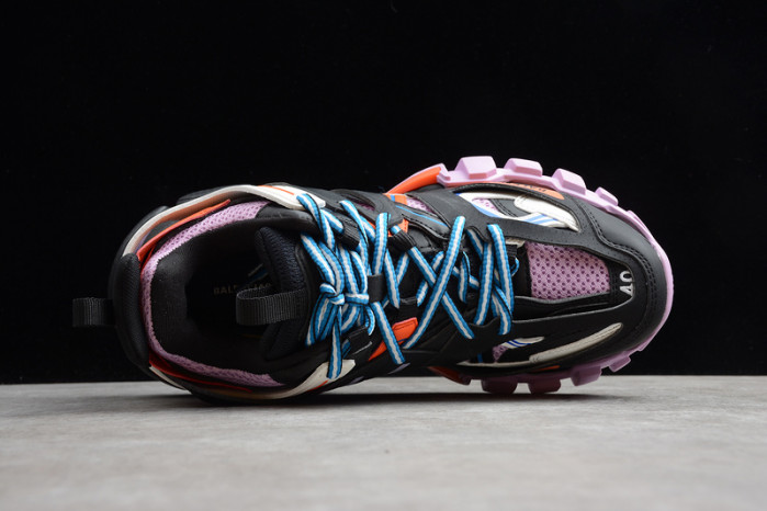 blcg sneaker tess.s.gomma black pink orange blue 542023w1gc11054