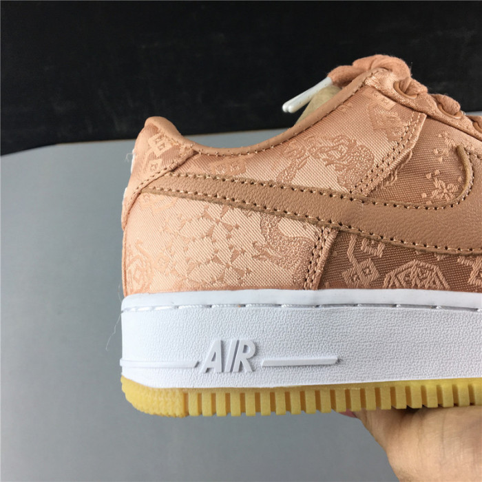 air force 1 low clot rose gold silk cj5290-600