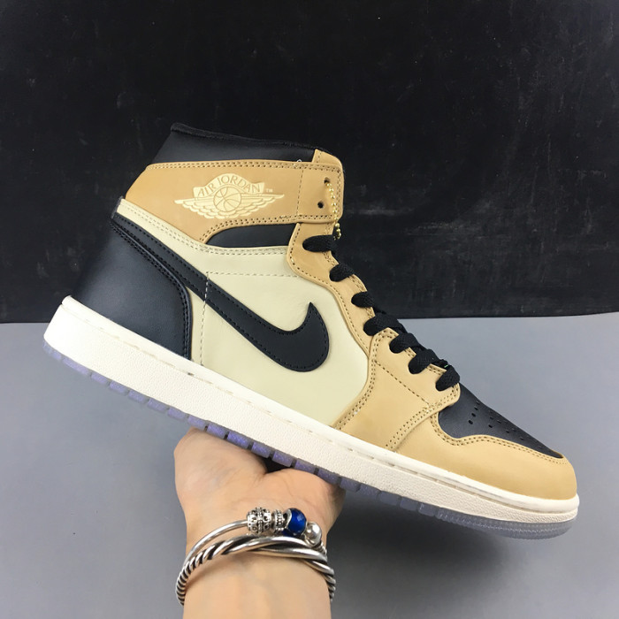 air jordan 1 high premium wmns fossil mushroom ah7389-003