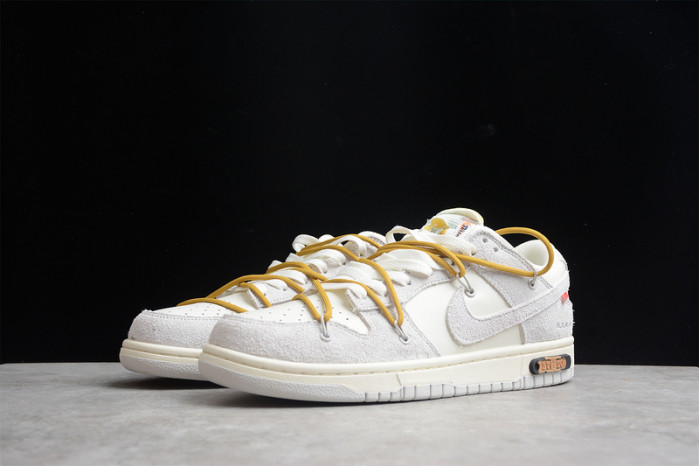 nike dunk low o-w lot 37 dj0950-105