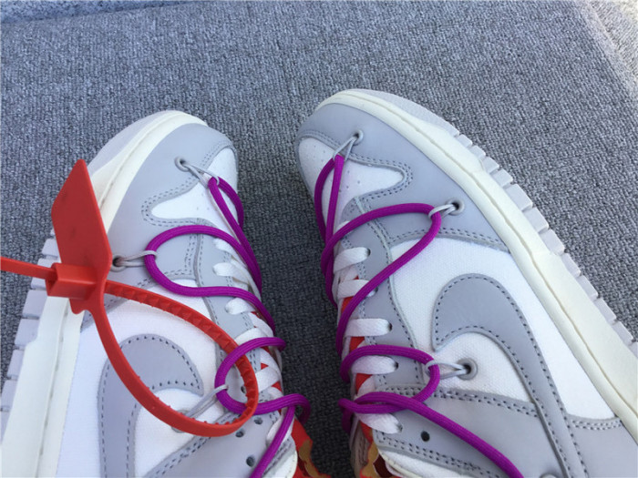 nike dunk low o-w lot 45 dm1602-101