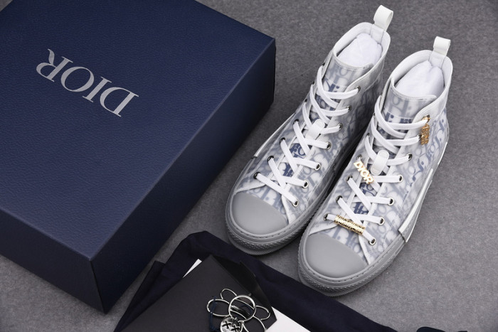 D*or b23 oblique high top sneaker