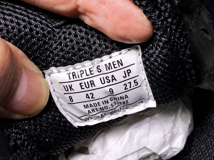 blcg sneaker triple.s.gomma 656686w06g011001