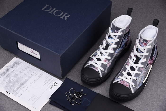 D*or b23 oblique high top sneaker