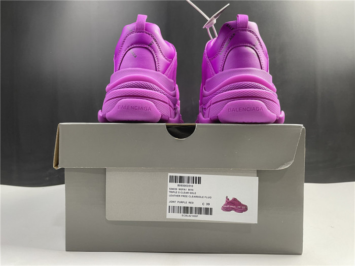 Ba*len*cia*ga sneaker triple.s.gomma purple red 524039 w2fa1 9016