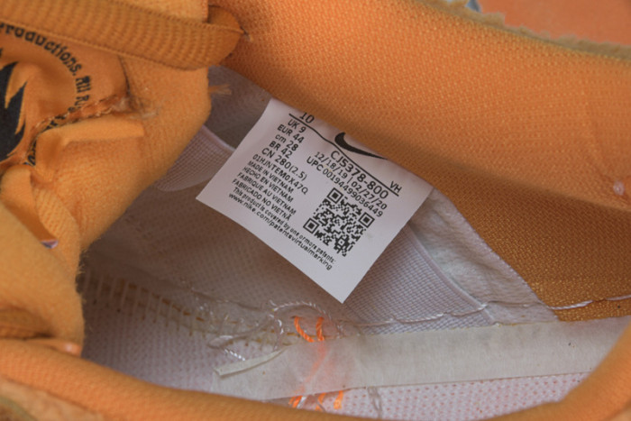 grateful dead nike sb dunk low orange bear cj5378-800