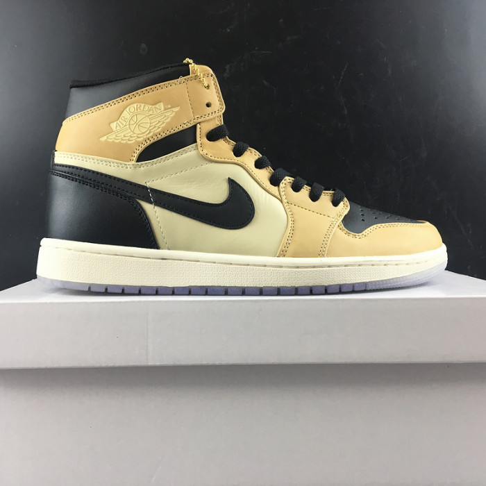 air jordan 1 high premium wmns fossil mushroom ah7389-003