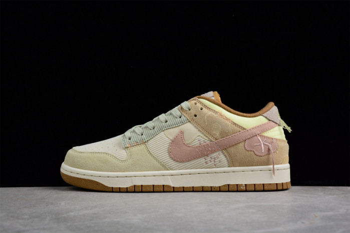 nike dunk low on the bright side (w) dq5076-121