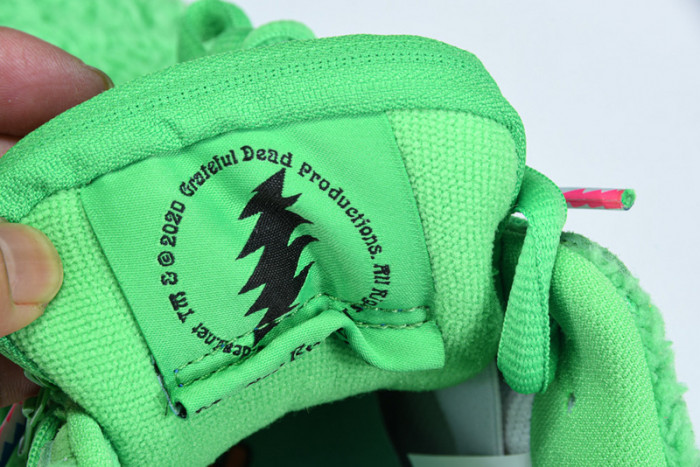 grateful dead x nike sb dunk low “green bear” cj5378-300