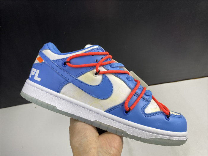 o-w x nike dunk low ct0856 403