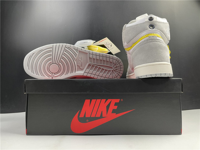 air jordan 1 high switch light smoke - cw6576-100