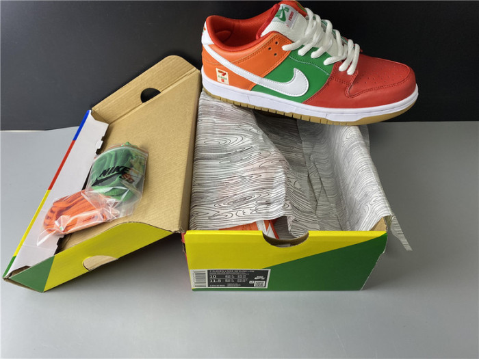 nike sb dunk low red orange green cz5130-600