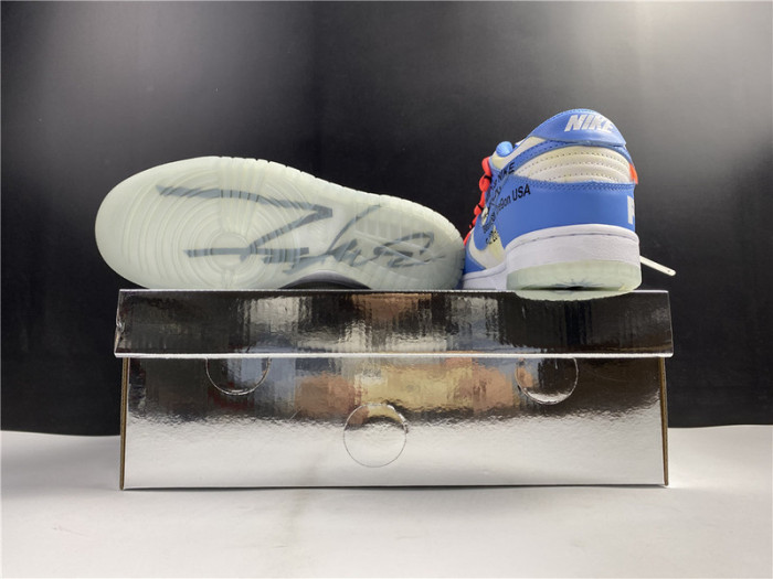 o-w x nike dunk low ct0856 403