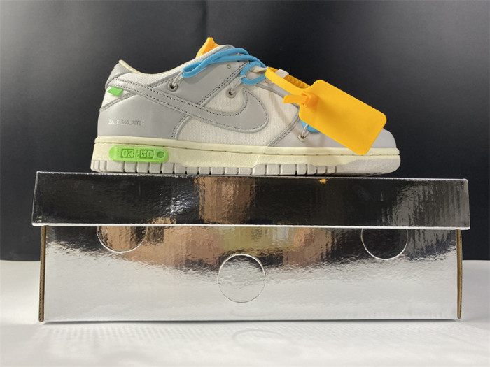 nike dunk low o-w lot 2 dm1602-115