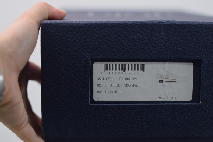 D*or b23 oblique low top sneakers l00n4