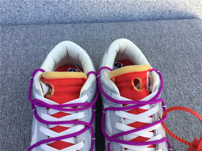 nike dunk low o-w lot 45 dm1602-101