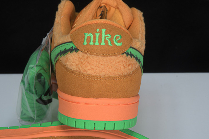 grateful dead nike sb dunk low orange bear cj5378-800
