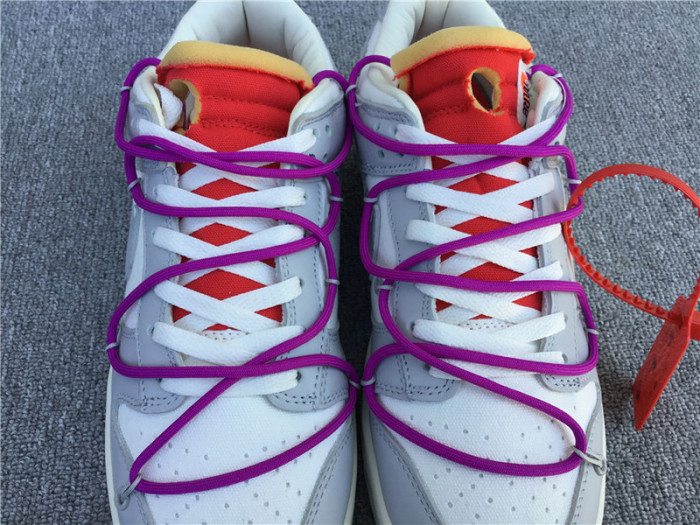 nike dunk low o-w lot 45 dm1602-101