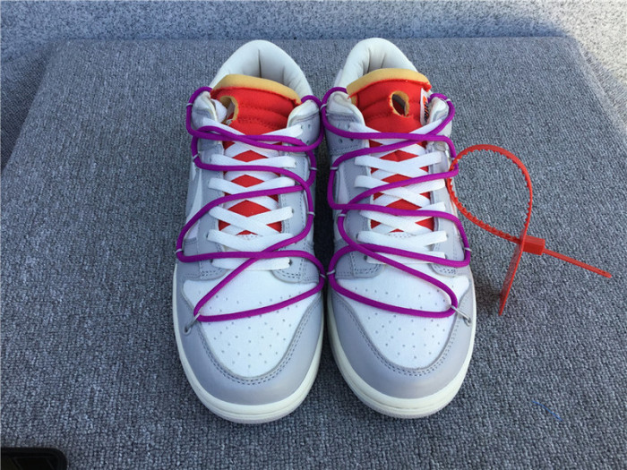 nike dunk low o-w lot 45 dm1602-101
