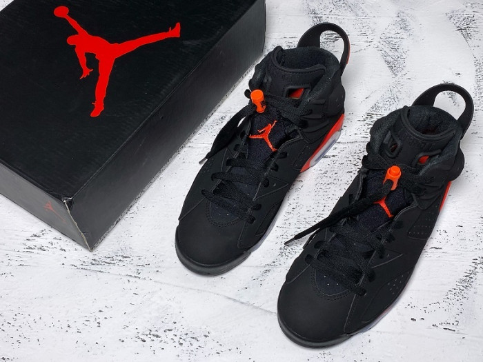 2019 air jordan 6 retro black infrared og 384664-060