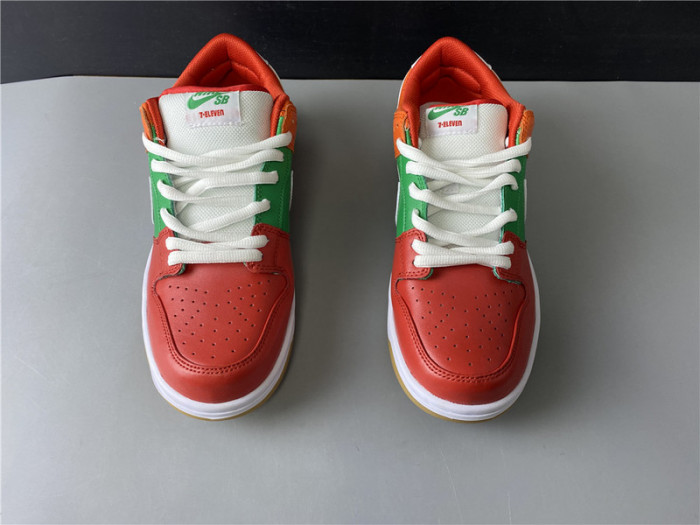 nike sb dunk low red orange green cz5130-600