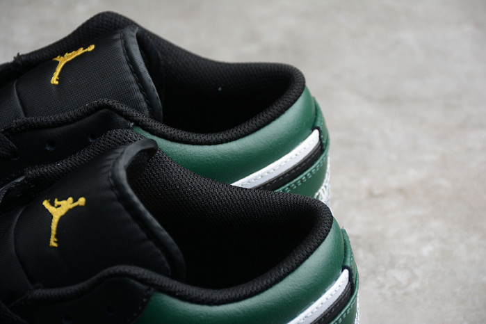 jordan 1 low green toe - 553558-371