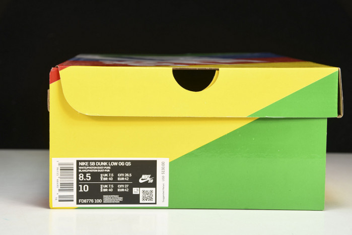 nike sb dunk low white lobster (friends and family) fd8776-100