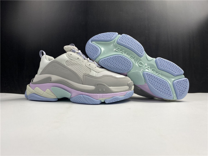 Ba*len*cia*ga sneaker triple.s.gomma gray purple and pink 536737 w2fw1 1977