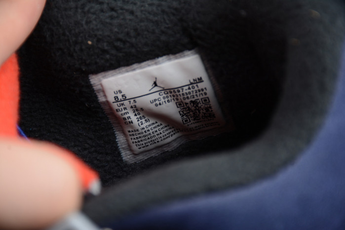 air jordan 4 wntr loyal blue habanero red black cq9597-401