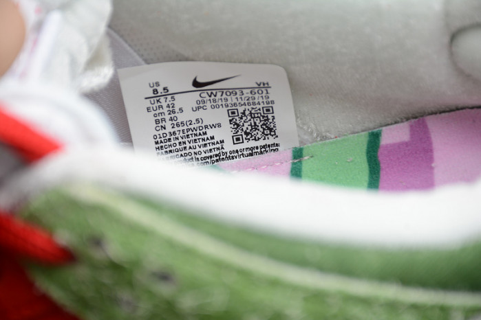 nike sb dunk low"strawberry cough" cw7093-601